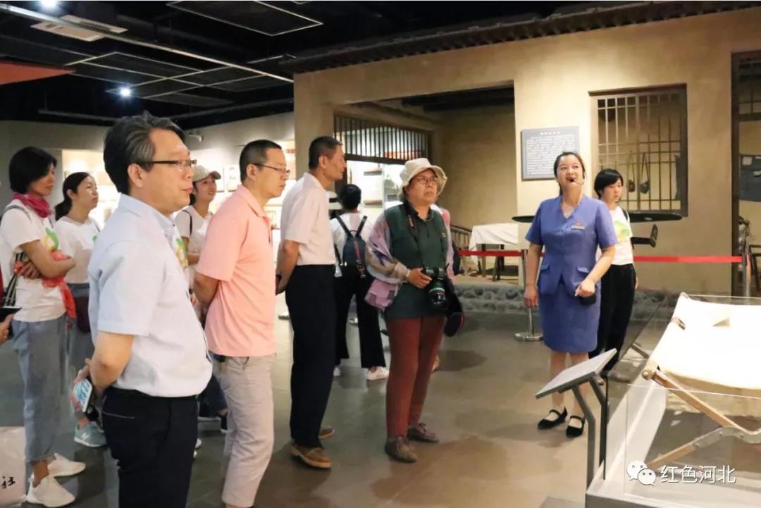 河北省红色旅游协会专家组赴阜平县考察红色旅游资源
